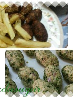 صورة لوصفة كفتة الدجاج