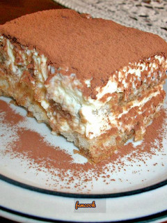 Φωτογραφία της συνταγής Tiramisu ή τράβα με ψηλά. Αυθεντική ιταλική συνταγή