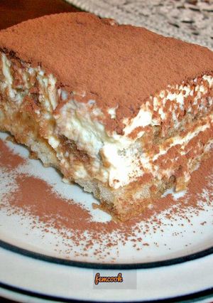 Φωτογραφία της συνταγής Tiramisu ή τράβα με ψηλά. Αυθεντική ιταλική συνταγή