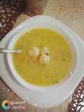 شوربة عدس بكريات لحم 🍜🍜🍜