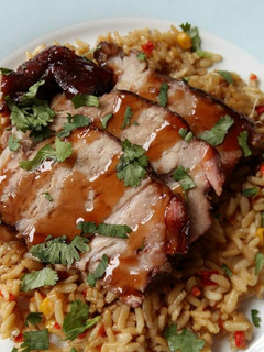 A picture of Vickys Slow Roasted Asian-Style Pork GF DF EF SF NF.
