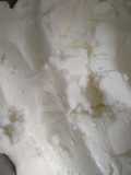 Homemade white butter