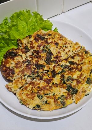 Foto resep Martabak Ayam Telur Bayam (less oil cocok untuk diet)
