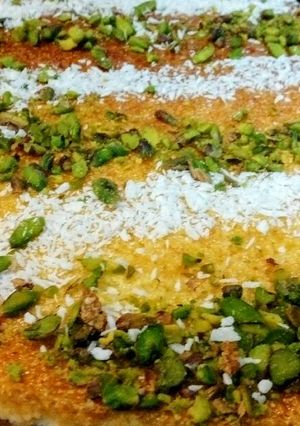 صورة لوصفة تشيز البسبوسة