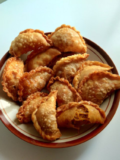 Foto resep Pangsit Goreng isi mie kari