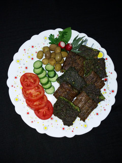 عکسی از دستور کوکو سبزی