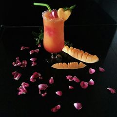 A picture of Muskmelon Rosy Delight.