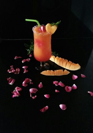 A picture of Muskmelon Rosy Delight.