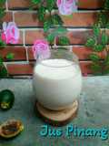Jus Pinang (minuman khas jambi)