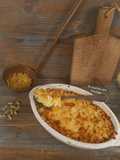 Farfalline di minestra gratinate