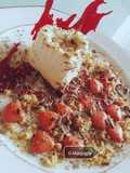 Heart of Semifreddo with Zabaione and Amaretti