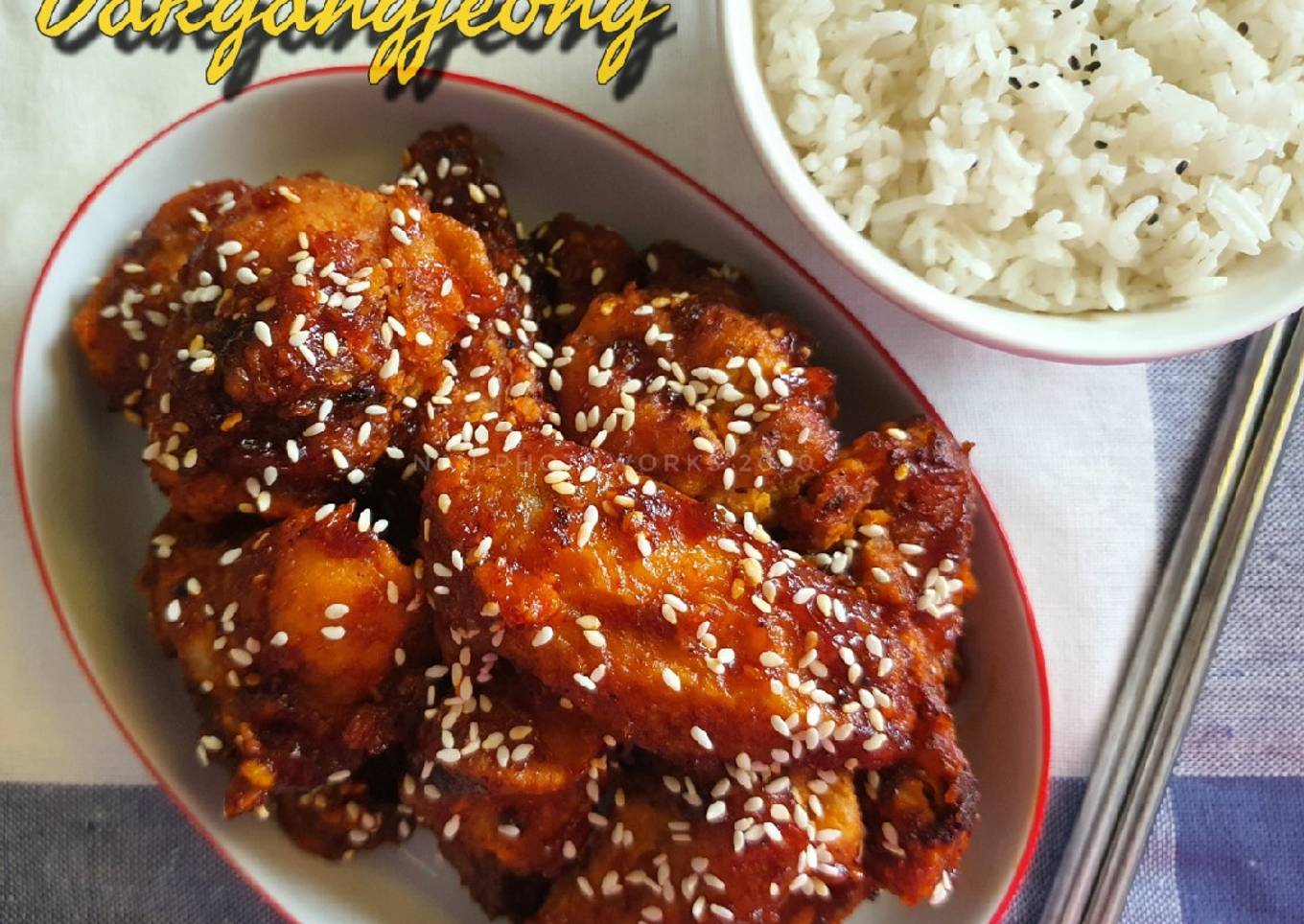Dakgangjeong a.k.a Ayam Goreng Krispy Korea