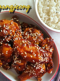Foto resep Dakgangjeong a.k.a Ayam Goreng Krispy Korea