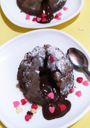 Una foto de Volcán De Chocolate San Valentín ❤️ / Olla Essen u Horno