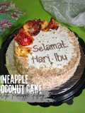 🍍Pineapple Coconut🥥 Cake_With Pineapple🍍 Filling