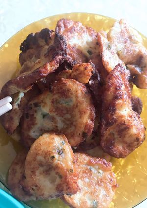 Hình của món Bánh khoai tây thịt bằm phô mai - ăn dặm BLW.