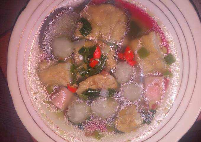 Bakso cuanki ala kadarnya