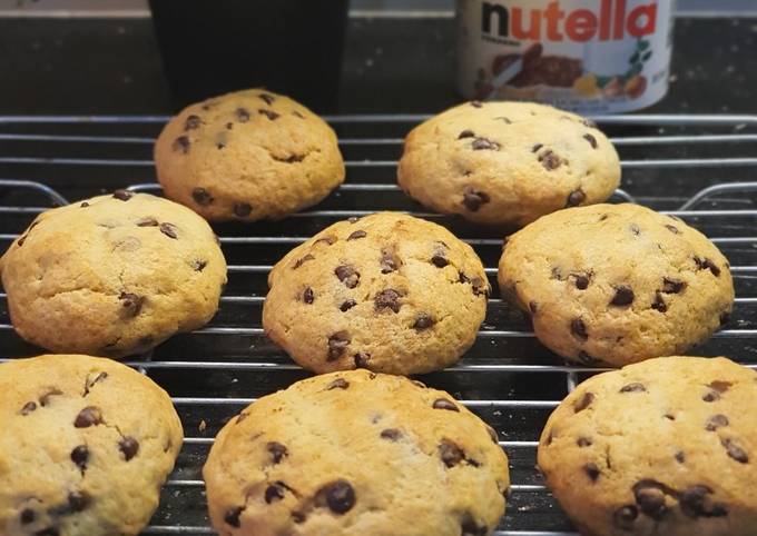 Nutella Chocochips Cookies