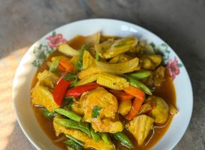 Gambar Paprik ayam simple