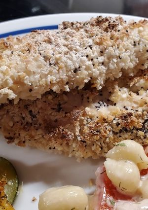 A picture of Everything Bagel Chicken Tenders.