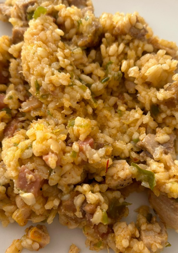 Una foto de Arroz con carne del "senyoret" en Airfryer Cosori