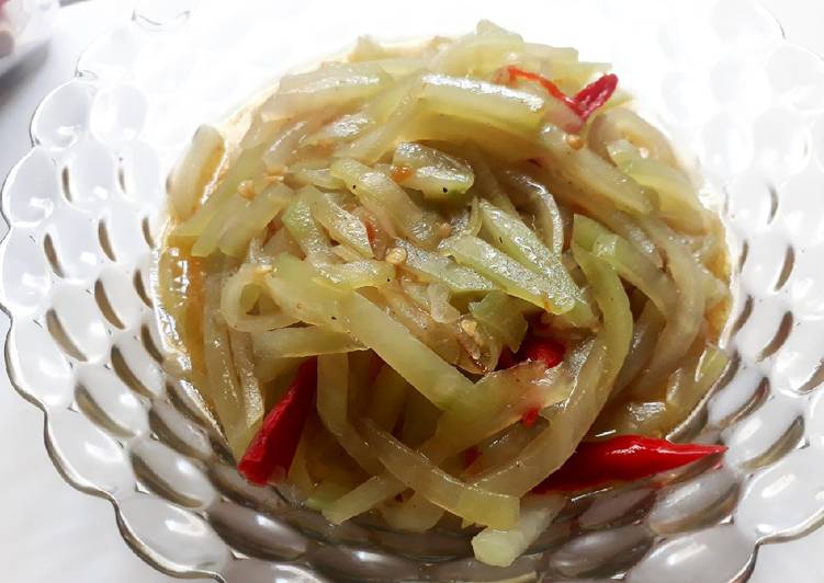 Resep Tumis Labu Siam Simple Anti Gagal
