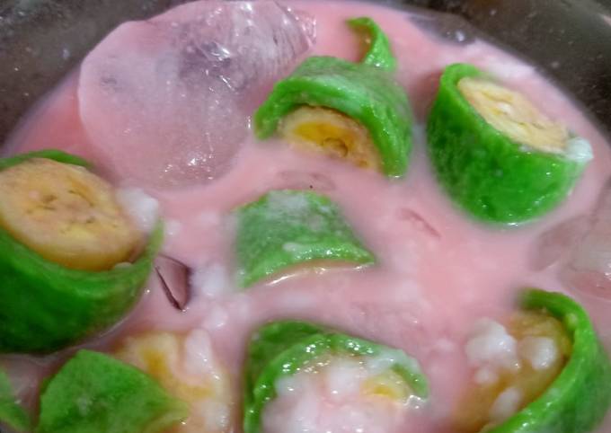 Langkah Mudah untuk Menyiapkan Es Pisang Ijo khas Makassar Anti Gagal