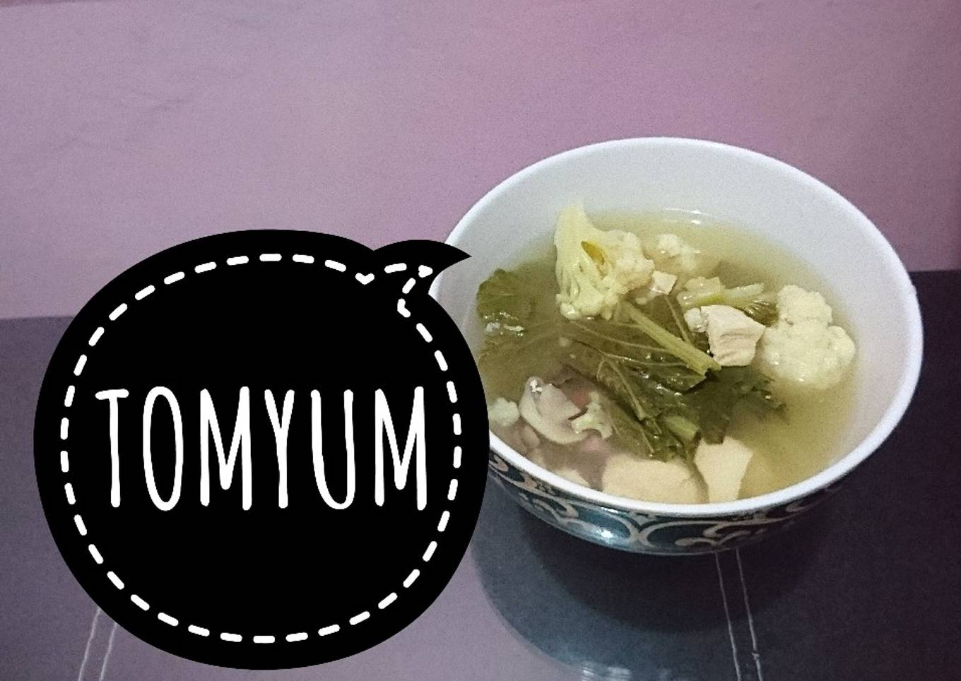 Tomyum sayur (menu diet)