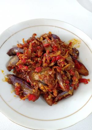 Foto resep Terong Teri Balado