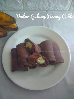 Foto resep Dadar Gulung Pisang Coklat
