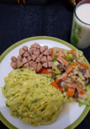 Foto resep Mashed Potato with Selery