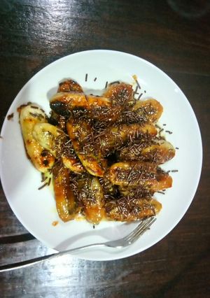 Foto resep Pisang karamel goreng mentega