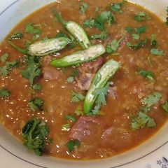 Gosht with masoor daal A picture of Gosht with masoor daal.