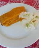 Pastel de Calabaza con harina de fideos