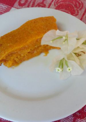 Una foto de Pastel de Calabaza con harina de fideos