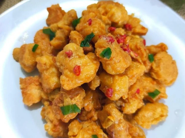 Langkah Mudah untuk Membuat Resep Instant Chicken Salted Egg /Ayam saos telor asin bumbu instant yang  Bikin Ketagihan Anti Ribet, Bisa Manjain Lidah