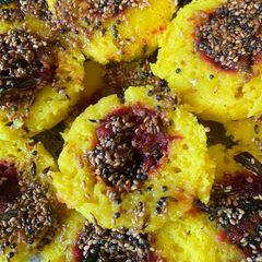 A picture of Nargis dhokla.