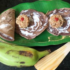 A picture of Green Plantain Tacos.