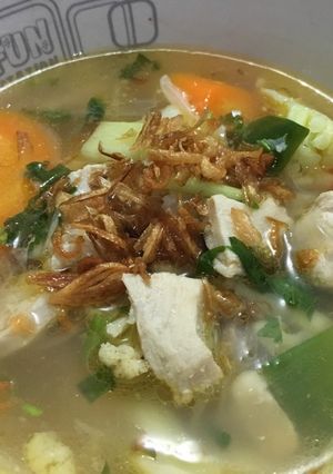 Foto resep Sup sayur simple