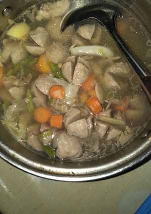 Foto resep Sup Wortel Bakso