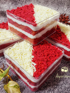 Foto resep Red Velvet dessert box