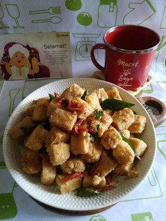 Foto resep Salted Egg Tofu (Ala Irvins Salted Egg)