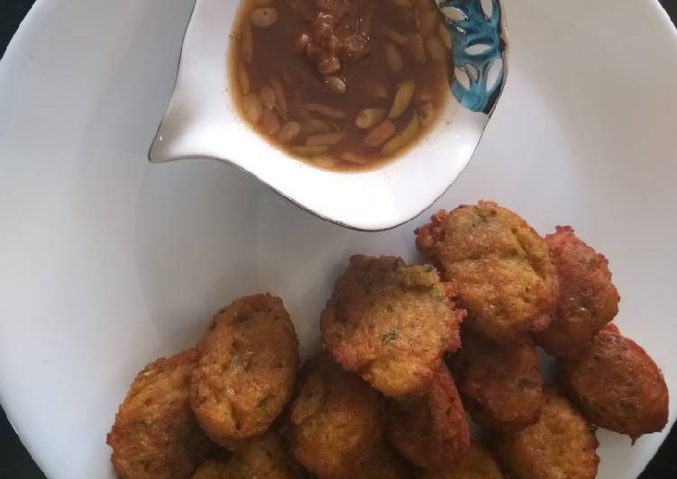 Recipe of Speedy Moong dal and oats pakory