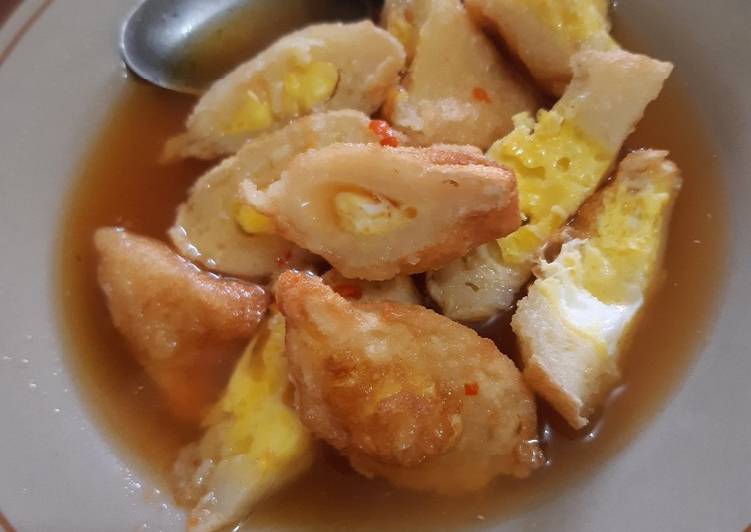 Pempek DOS isi telur