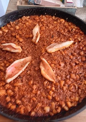 Una foto de Arroz de gallineta