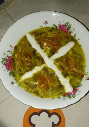 عکسی از دستور آش کشک
