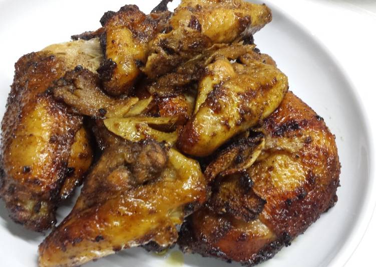 Resep @ENAK Ayam bakar rempah masakan harian