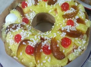 Una foto de Rosca de Pascua, deliciosa, fácil y económica
