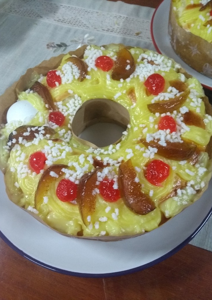 Una foto de Rosca de Pascua, deliciosa, fácil y económica