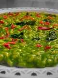 Risotto cavolo nero, crescenza e speck croccante 🥬🧀🥓